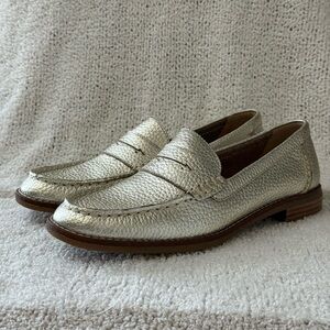 Sperry Women's Metallic Platinum Loafers